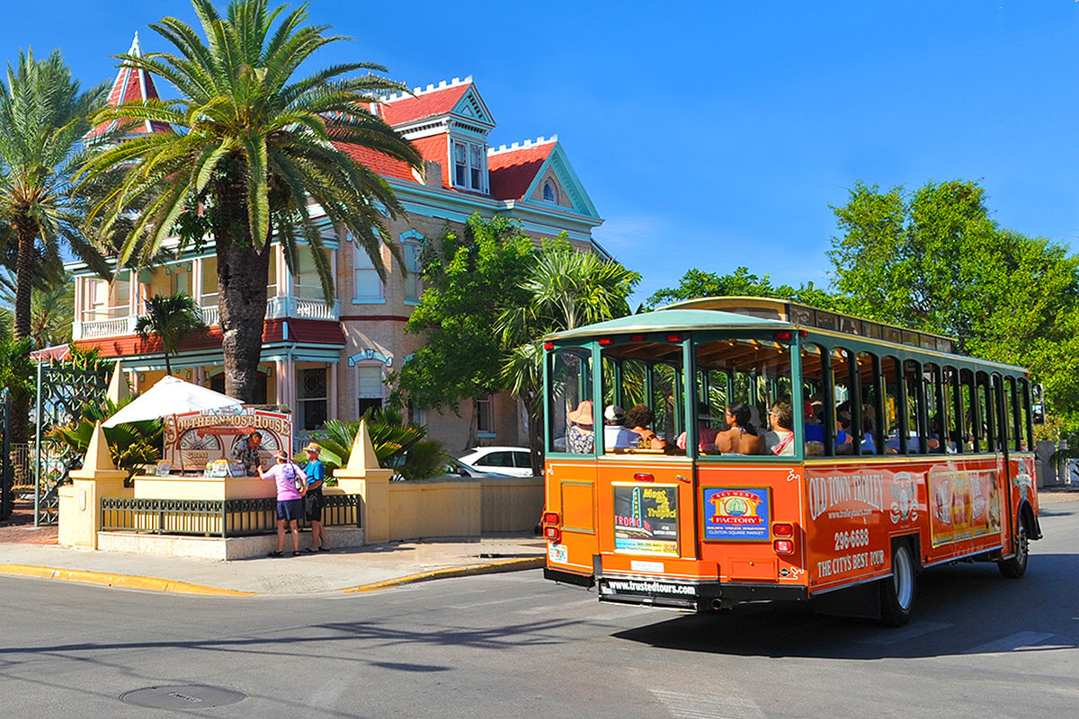 Hop On Hop Off Key West Trolley
