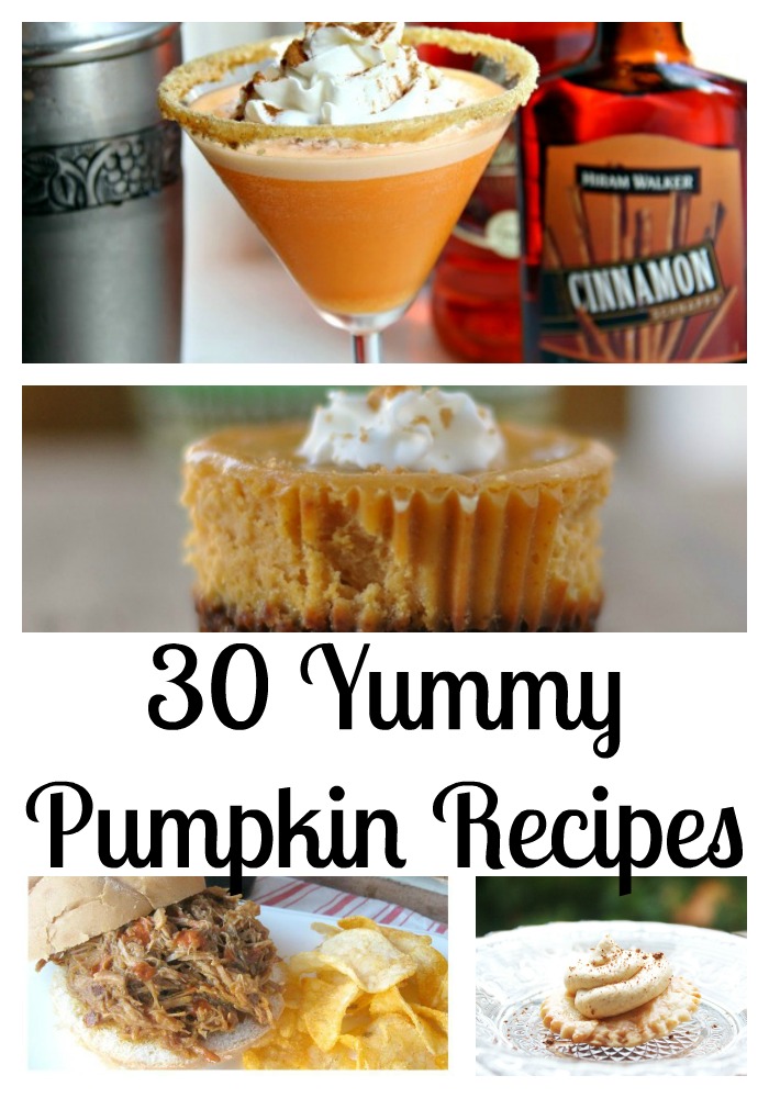 30 yummy pumpkin recipes