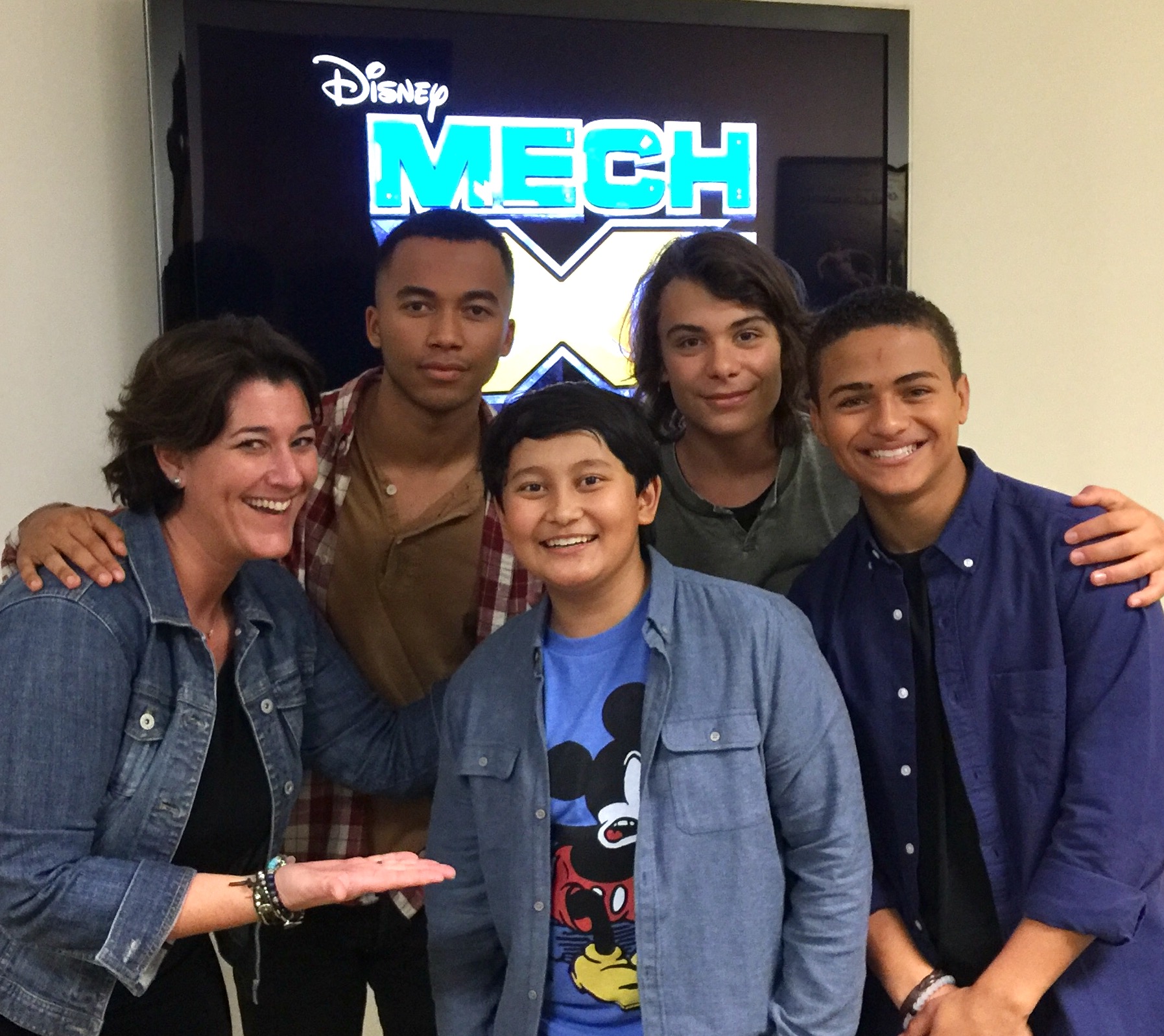 Mech-X4 cast with Trippin' with Tara