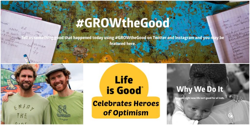 Life is Good® Celebrates Heroes of Optimism