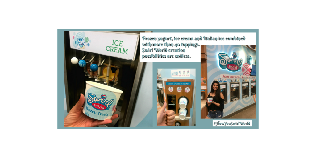 Frozen Treat Bar at RaceTrac Swirl World Ice Cream, Yogurt and Sorbet