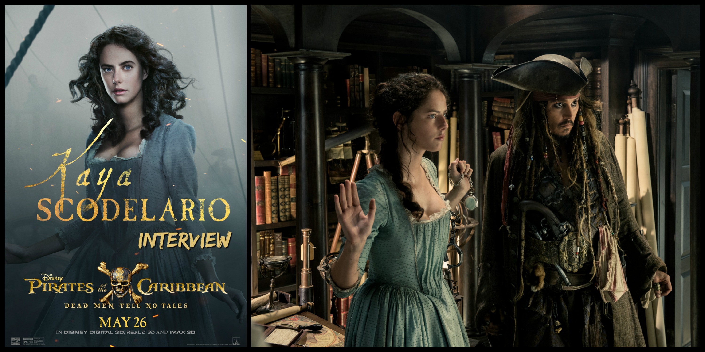 Kaya Scodelario plays Carina Smyth is she Captain Barbossa's Daughter?3000 x 1500