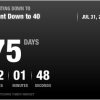 Count Down to 40