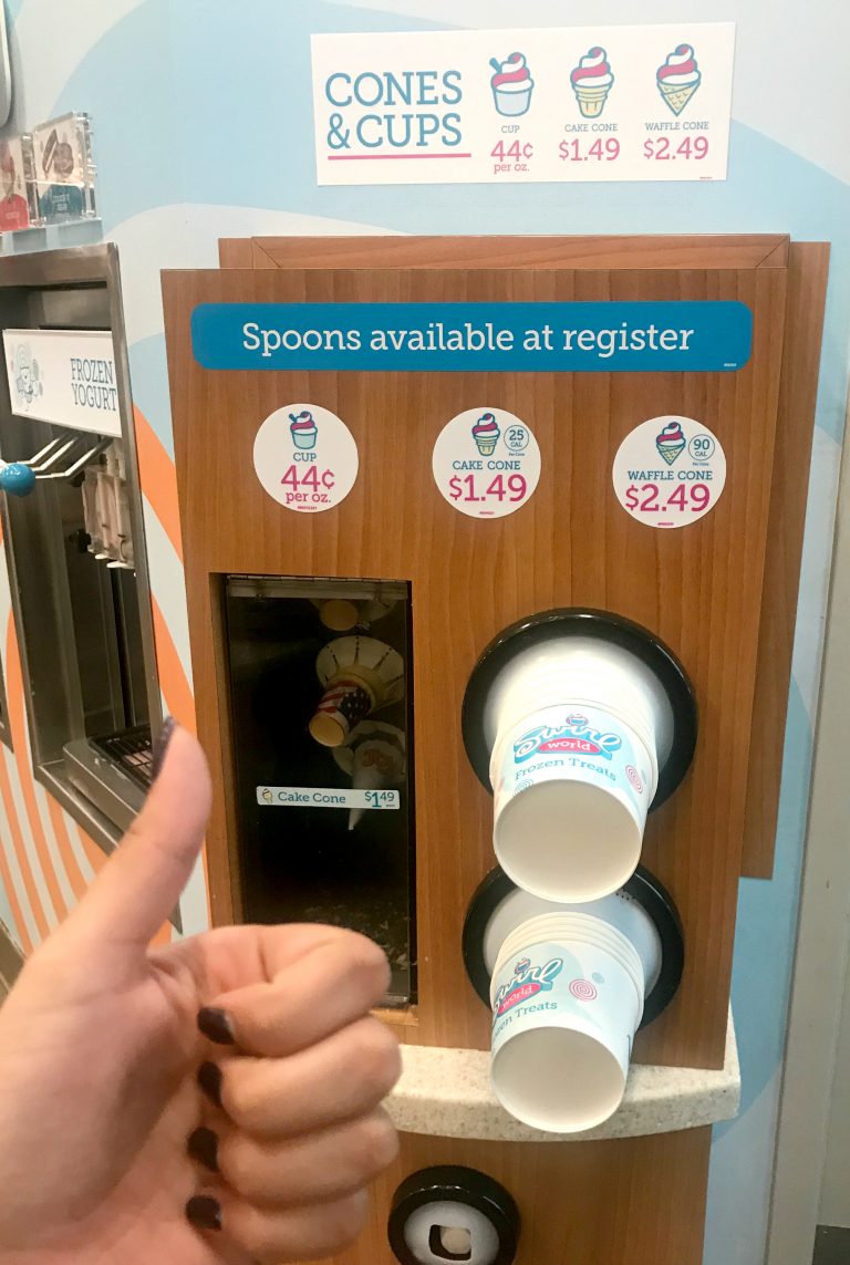 Frozen Treat Bar at RaceTrac Swirl World Ice Cream, Yogurt and Sorbet