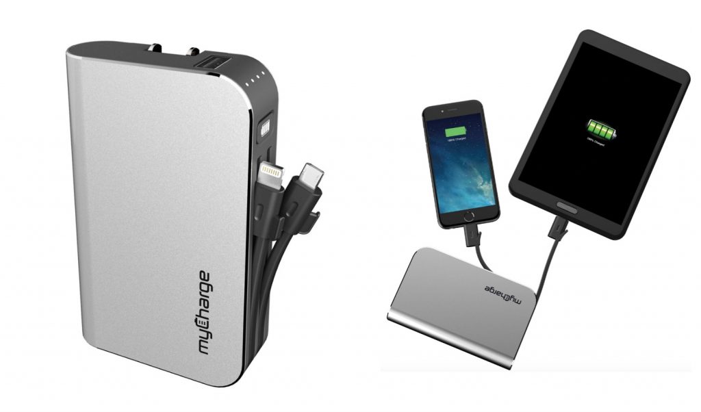 myCharge HubPlus Portable Charger For iPhone, Android and USB