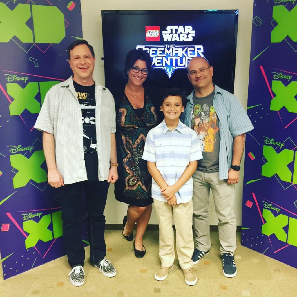  LEGO STAR WARS - THE FREEMAKER ADVENTURES - Press day. (Disney XD/Todd Wawrychuk)