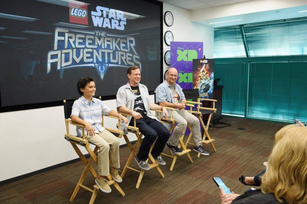 LEGO STAR WARS - THE FREEMAKER ADVENTURES - Press day. 