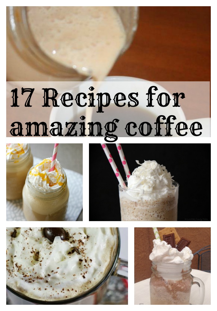 17 coffee recipes