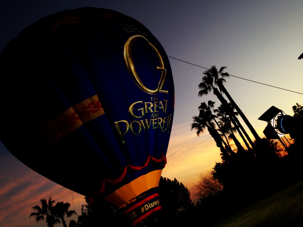 Oz The Great and Powerful Hot Air Balloon