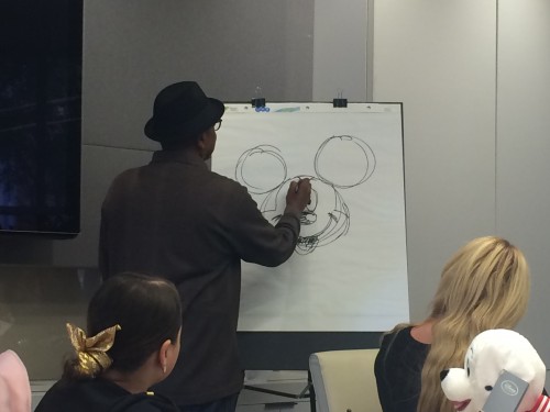 Drawing Mickey Mouse