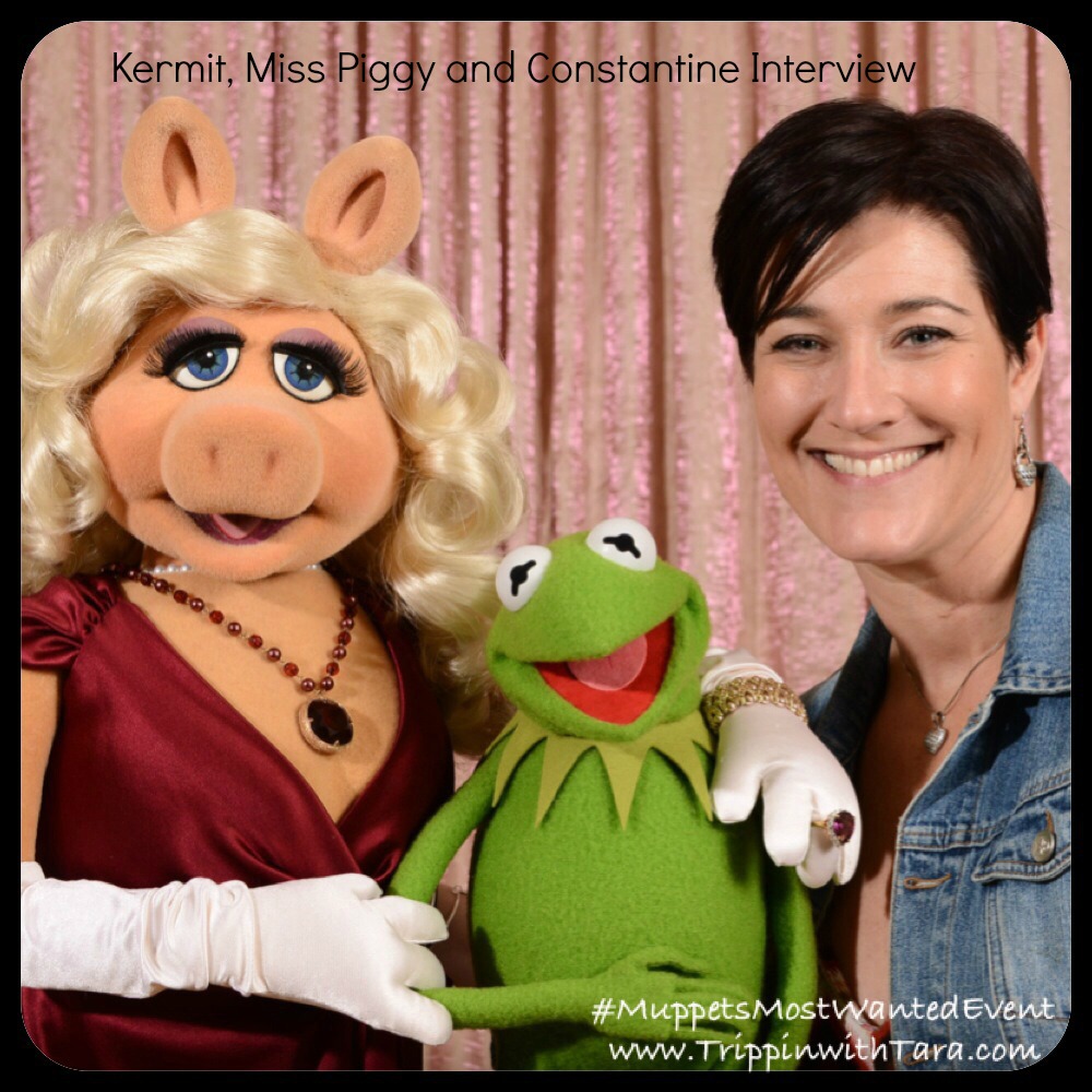Kermit, Miss Piggy and Constantine Interview