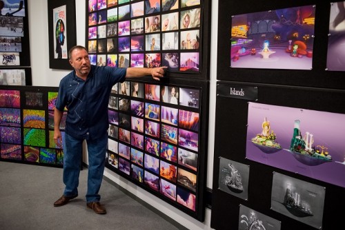The "Inside Out" Long Lead Press Day, including presentations by Production Designer Ralph Eggleston, as seen on March 31, 2015 at Pixar Animation Studios in Emeryville, Calif. (Photo by Marc Flores / Pixar)