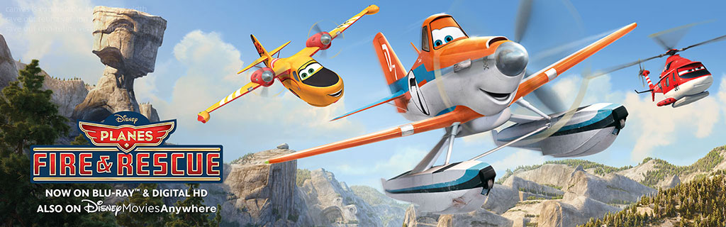 Planes: Fire and Rescue on DVD