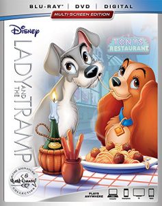 Lady and the Tramp bluray