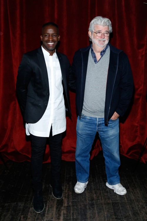 George Lucas, Alan Cumming, Evan Rachel Wood, Elijah Kelley, Meredith Anne Bull, Sam Palladio And Kristin Chenoweth Attend The New York Special Screening Of Lucasfilm's STRANGE MAGIC At The Tribeca Grand Hotel Hosted By The Cinema Society