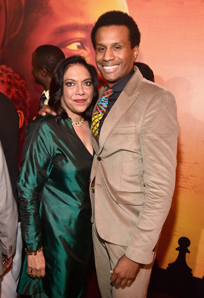 HOLLYWOOD, CA - SEPTEMBER 20: Director Mira Nair (L) and Executive Vice President of Production, The Walt Disney Studios, Tendo Nagenda arrive at the U.S. premiere of Disneys Queen of Katwe at the El Capitan Theatre in Hollywood. The film, starring David Oyelowo, Oscar winner Lupita Nyongo and newcomer Madina Nalwanga, is directed by Mira Nair and opens in U.S. theaters in limited release on September 23, expanding wide September 30, 2016. On September 20, 2016 in Hollywood, California. (Photo by Alberto E. Rodriguez/Getty Images for Disney) *** Local Caption *** Mira Nair; Tendo Nagenda