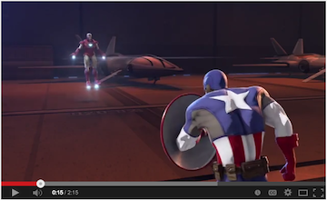 Marvel’s Iron Man & Captain America Unite