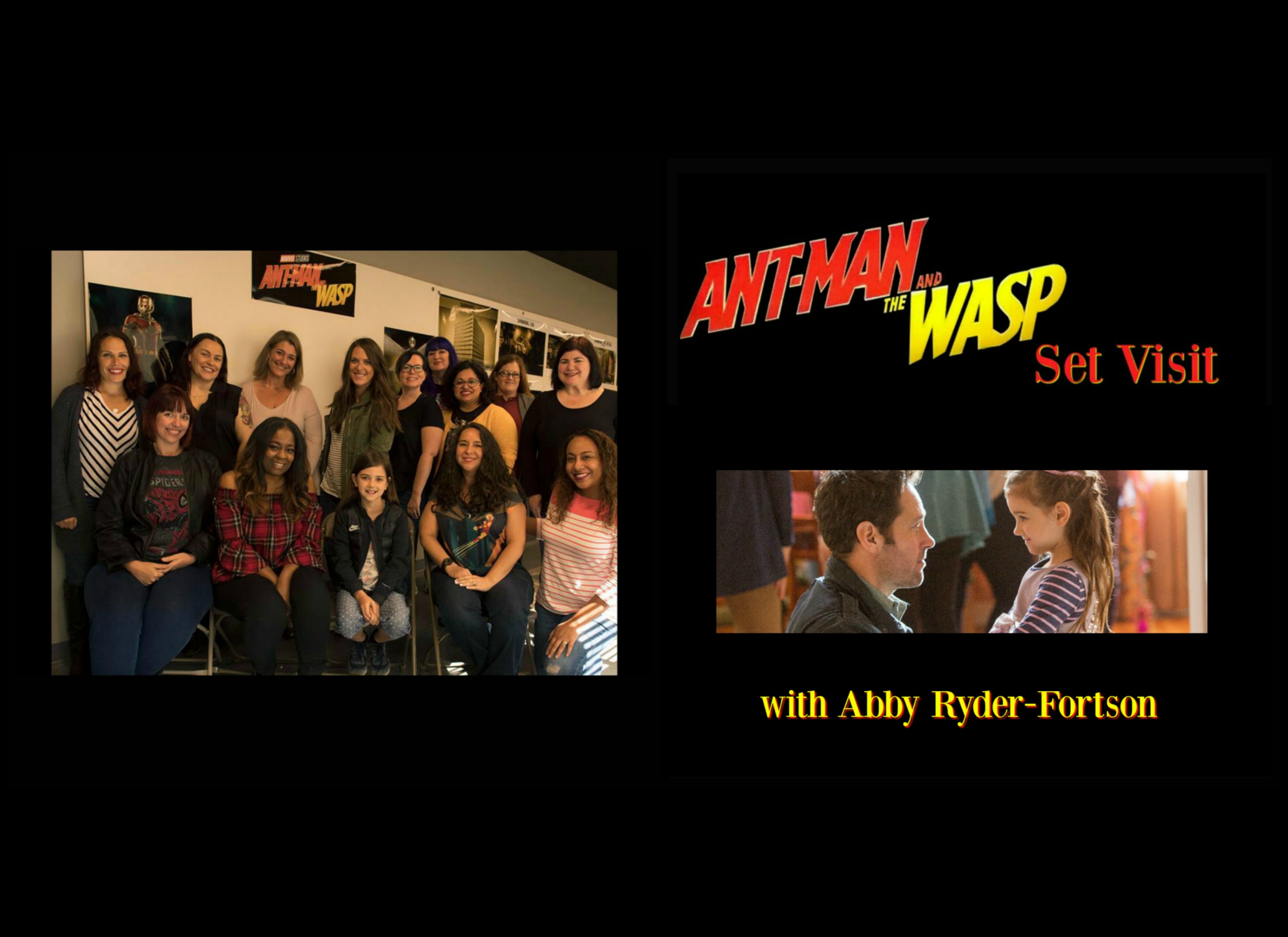 Ant-Man and The Wasp Interview with Abby Ryder-Fortson