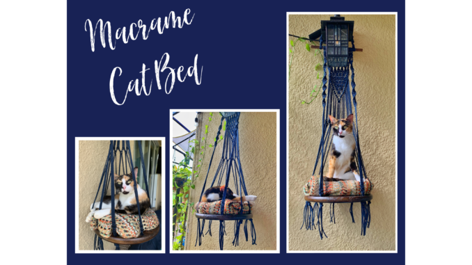 Macrame Cat Bed