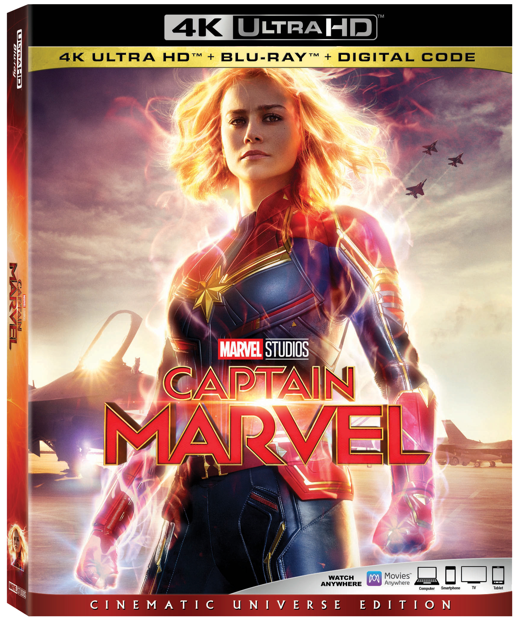 Captain Marvel at home