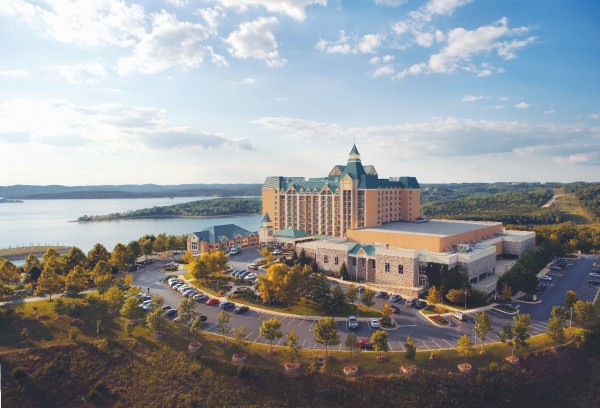 Chateau on the Lake Resort & Spa -- aerial view