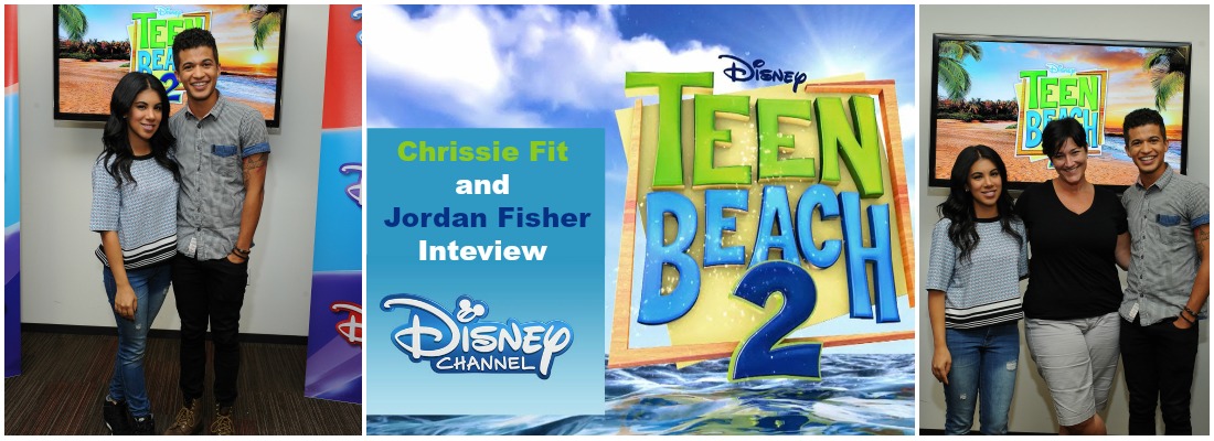 Chrissie Fit and Jordan Fisher Talk About Teen Beach 2