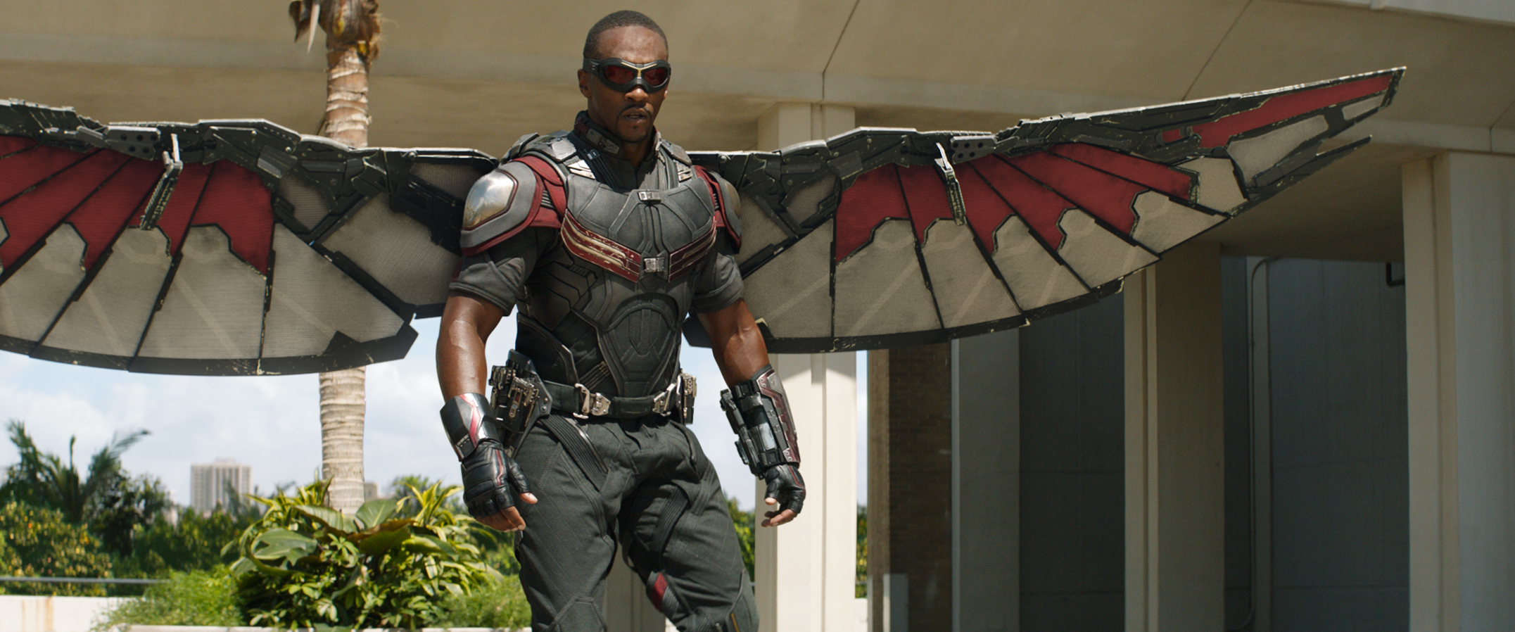 Marvel's Captain America: Civil War..Falcon/Sam Wilson (Anthony Mackie)..Photo Credit: Film Frame..© Marvel 2016