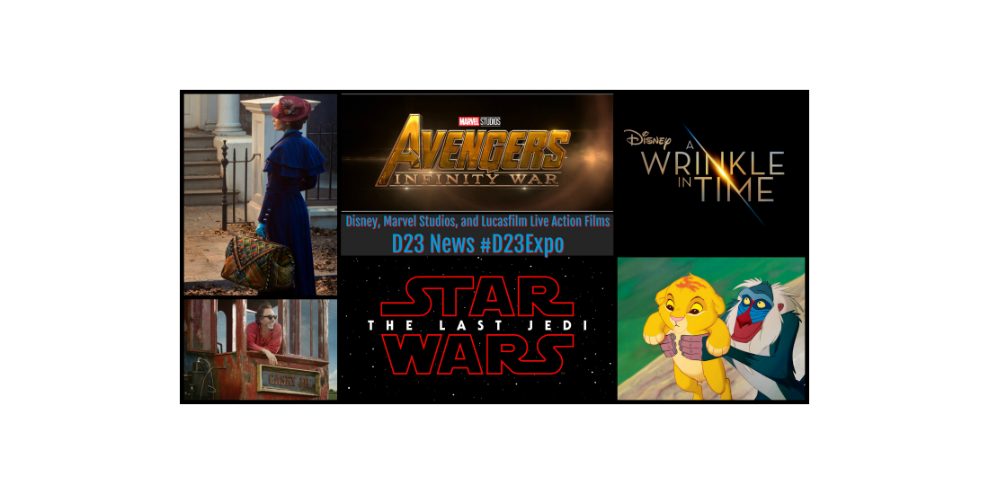 Disney, Marvel Studios, and Lucasfilm Live Action Films D23 News