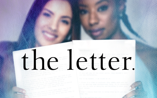 the letter on FreeForm
