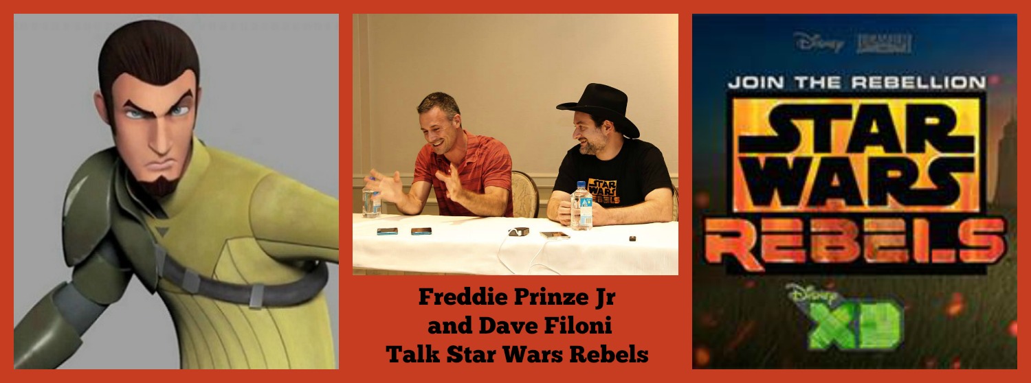 Freddie Prinze Jr and Dave Filoni Talk Star Wars Rebels