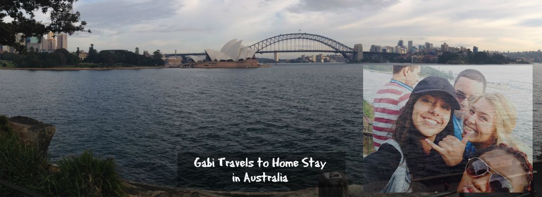 Gabi Travels to Home Stay in Australia