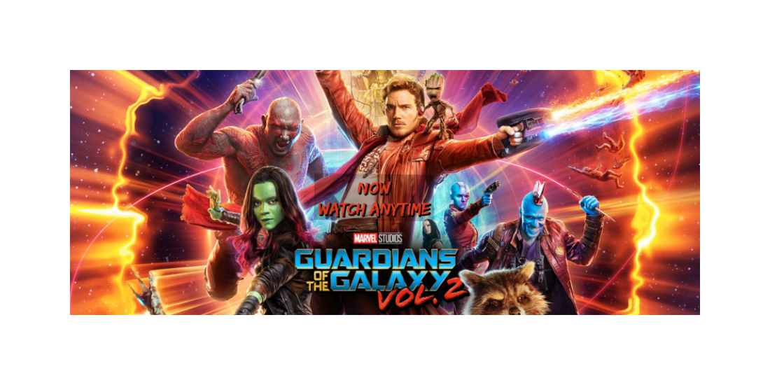 Guardians of the Galaxy Vol 2 on Bluray