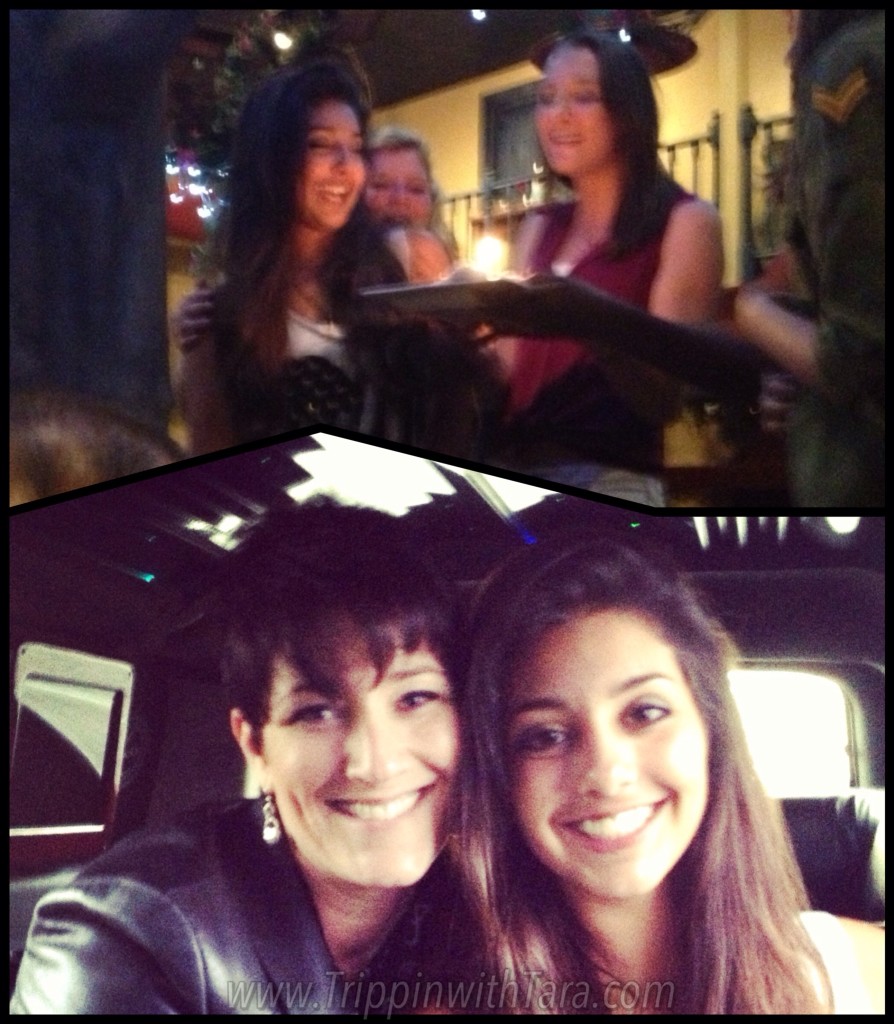 Turning 15 in style thanks to Sky Limousine service and Opa Tavern!