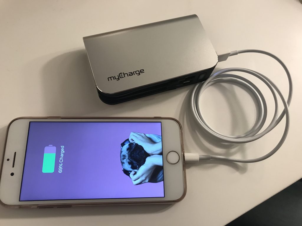 myCharge HubPlus Portable Charger For iPhone, Android and USB