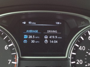 2013 Nissan Altima SL Advanced Drive-Assist™ Display 