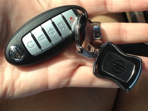 2013 Nissan Altima SL Keyless entry and keyless ignition 