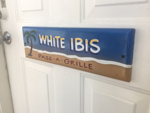 Inn on the Beach Pass-a-Grille White Ibis