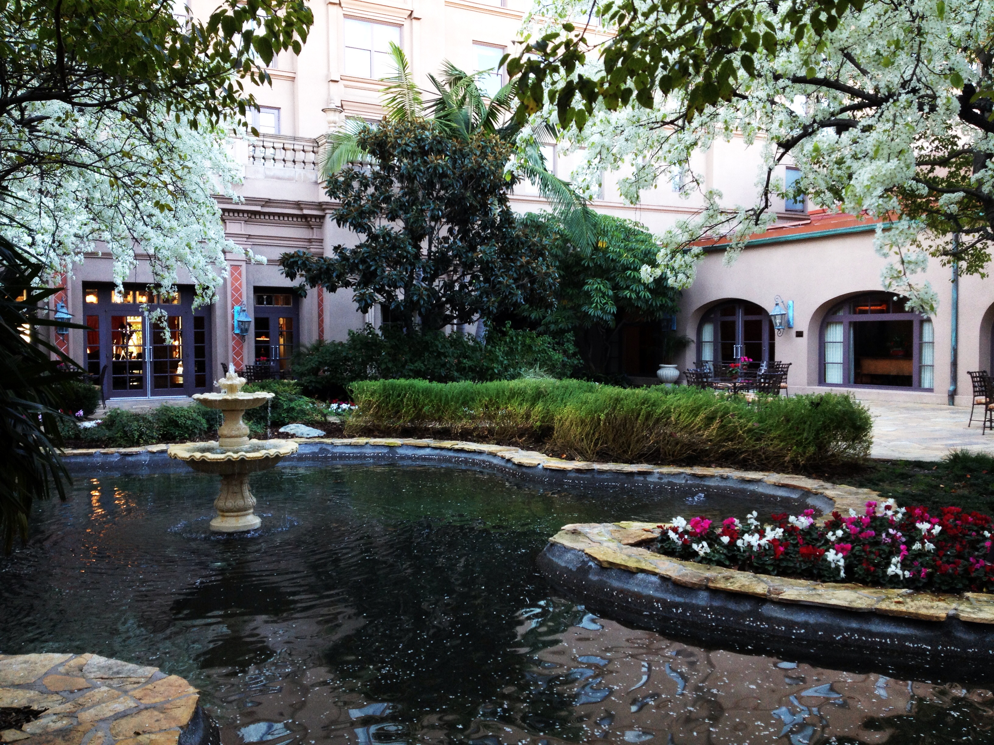 Grounds of The Langham Huntington, Pasadena.