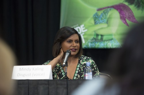 Beverly Hills, CA - June 7 - INSIDE OUT Press Conference  with Mindy Kaling, Lewis Black, Amy Poehler, Bill Hader and Phyllis Smith moderated by Scott Mantz.