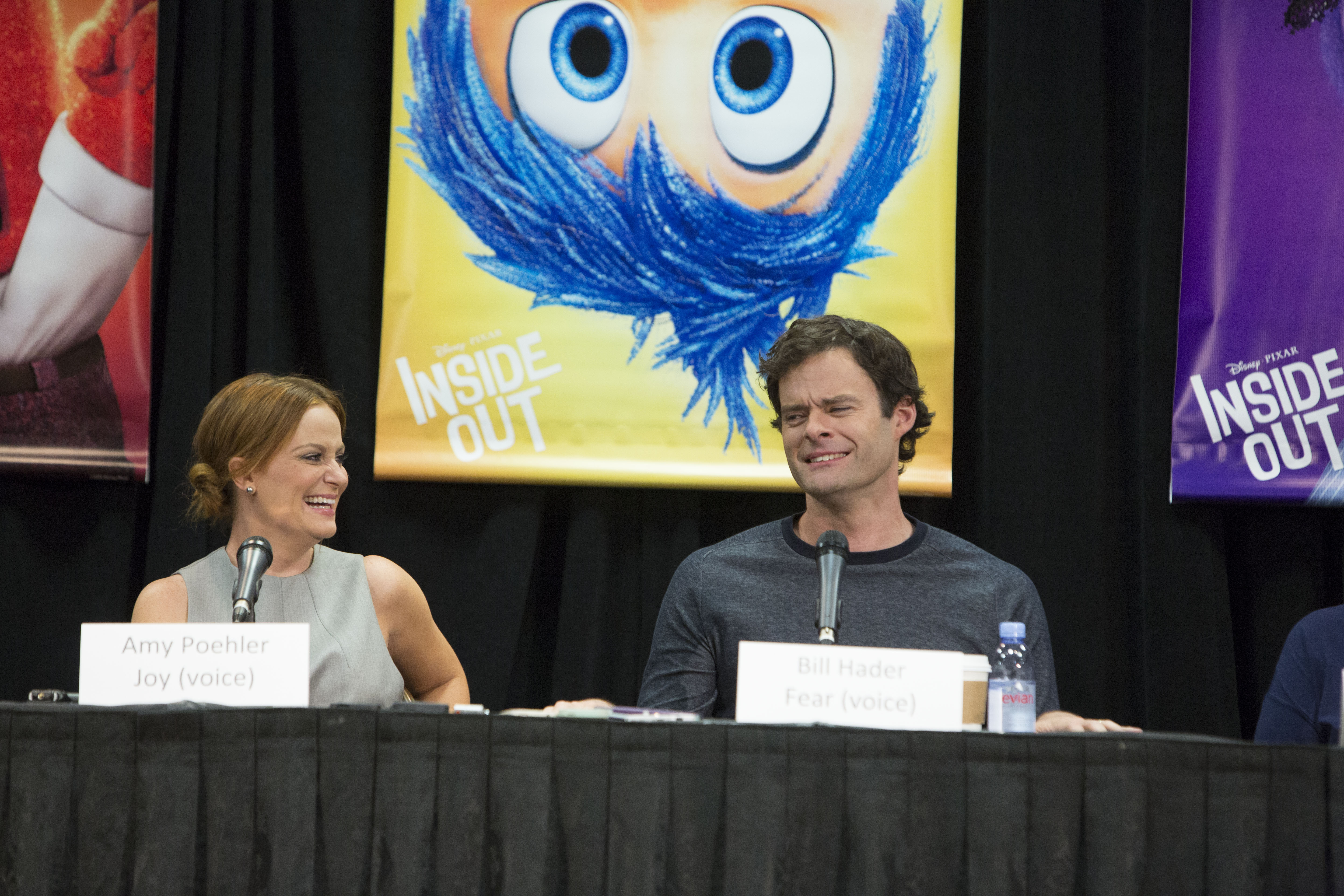 Beverly Hills, CA - June 7 - INSIDE OUT Press Conference  with Mindy Kaling, Lewis Black, Amy Poehler, Bill Hader and Phyllis Smith moderated by Scott Mantz.