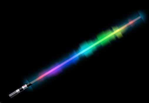 Rainbow-light-saber