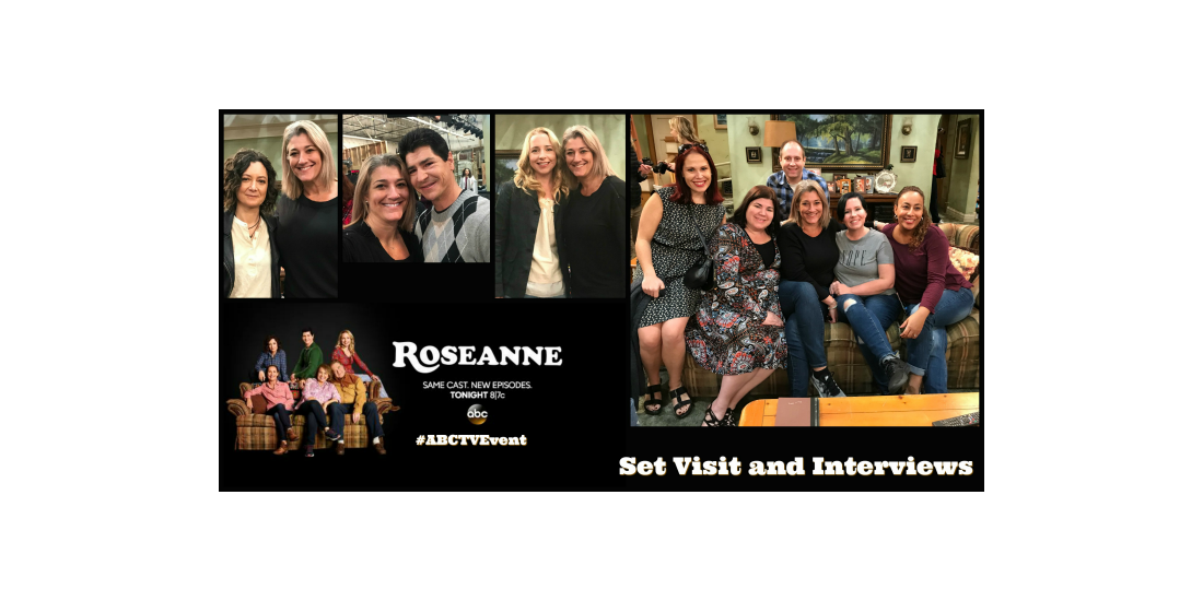 Roseanne Set Visit and Interviews