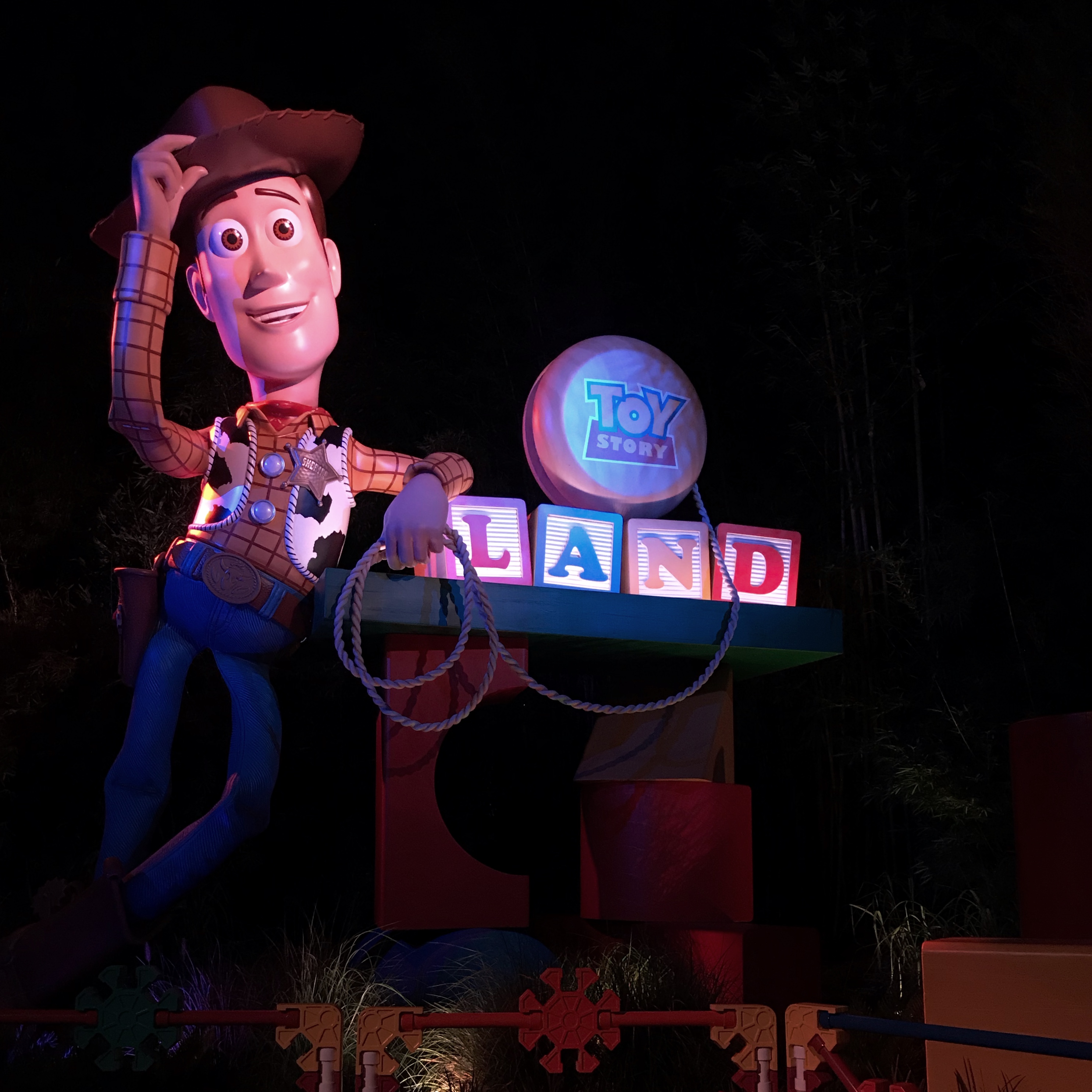 Woody Toy story land