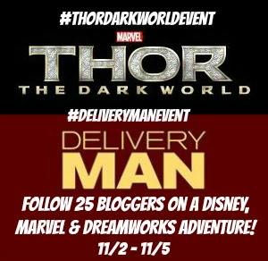  #ThorDarkWorldEvent and #DeliveryManEvent 