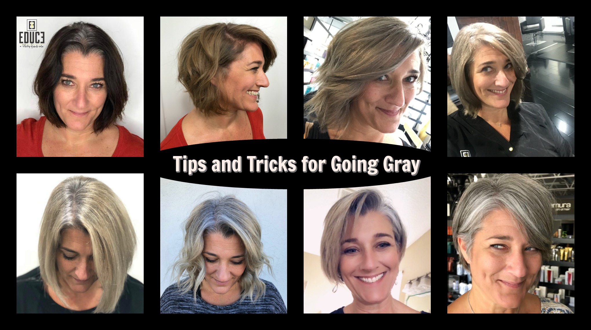 Tips and Tricks for Going Gray