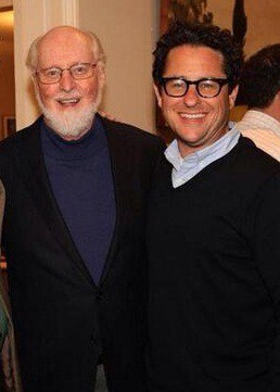 Star Wars VII composer John Williams with Star Wars VII director J.J. Abrams. via makingstarwars.net