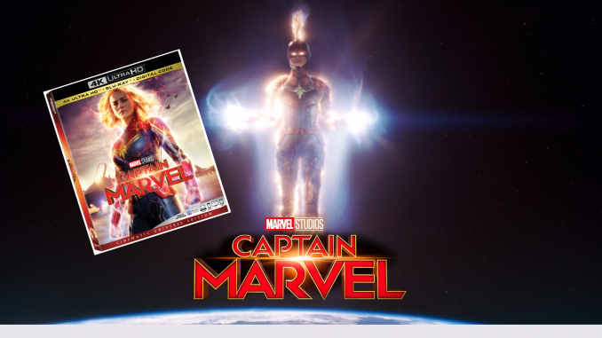 captain marvel at home