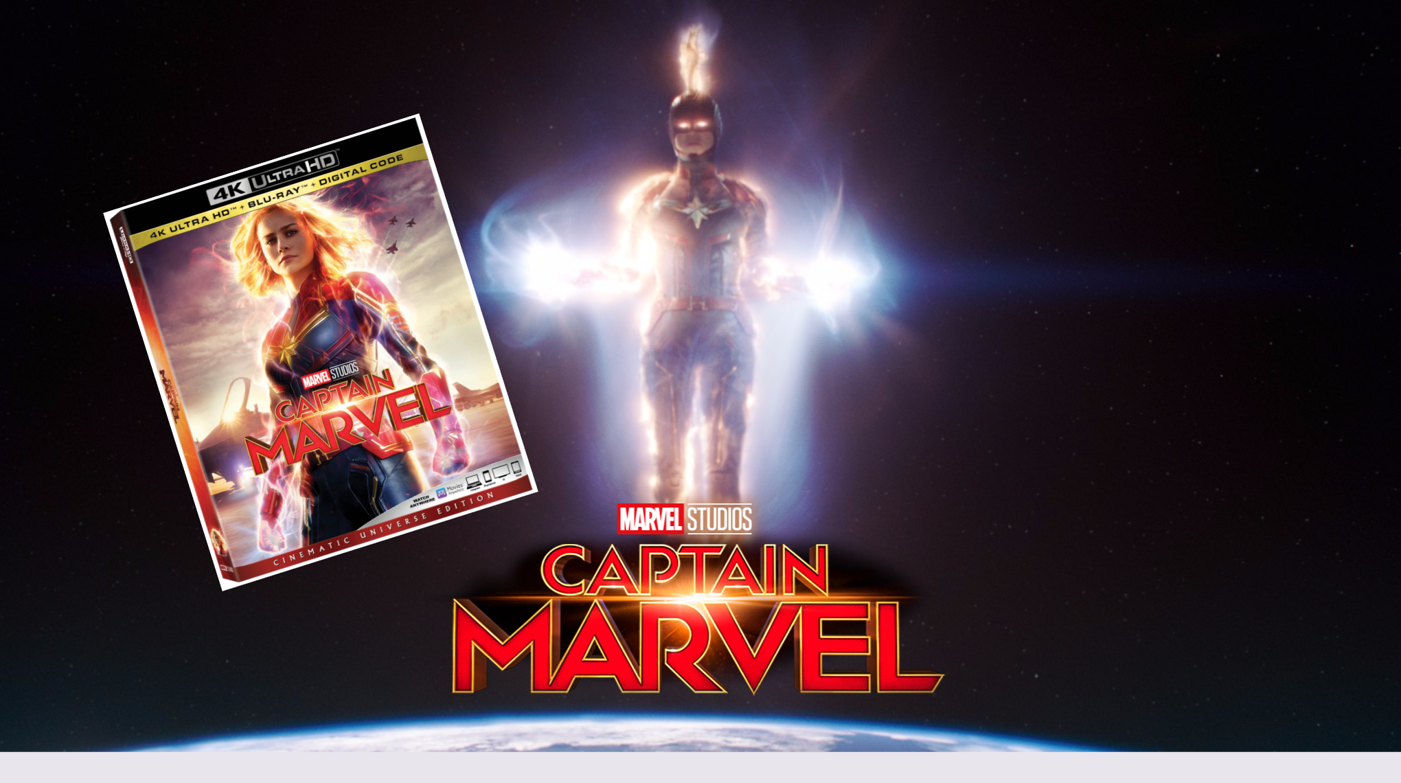 captain marvel dvd