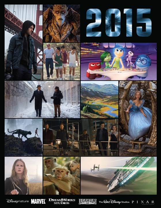 2015 Walt Disney Studios Motion Pictures Slate