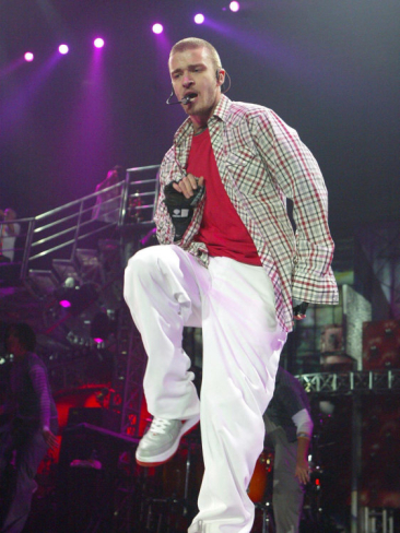 Justin Timberlake 2003 Justified Tour